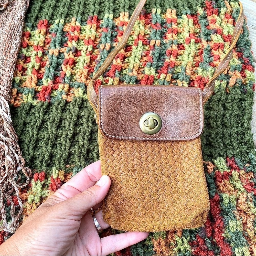 Roots woven TRIBE boho pouch/wallet on the go w rustic farmhouse cottage vibe